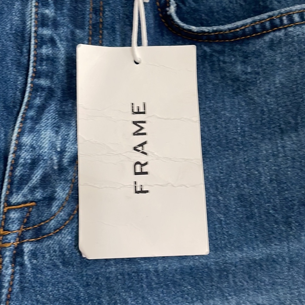 Frame High Rise Cropped Jeans - Picture 4 of 5